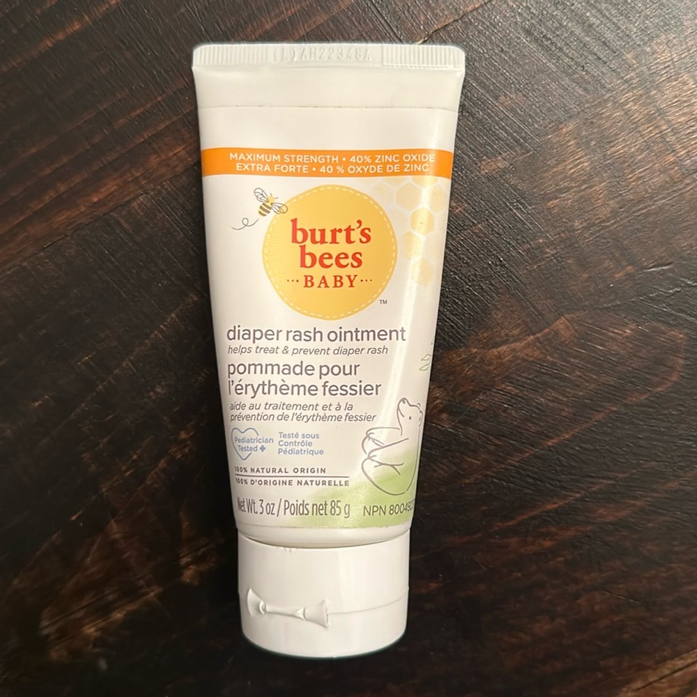 NWT - Burt’s Bees Baby - Diaper Rash Ointment